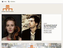 Tablet Screenshot of maison-heinrich-heine.org